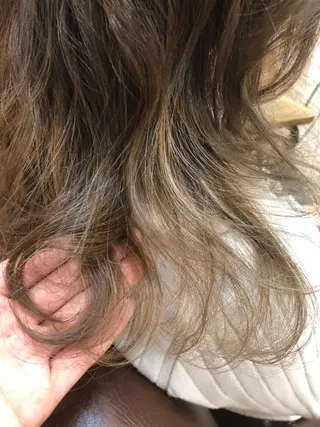 カラー 髪質改善♡奈良 田原台店 川本かほのヘアスタイル