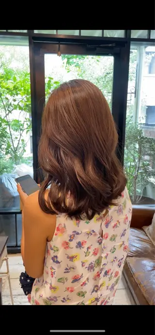 ロング カラー ダメージレス美容師 🌱水島侑理のヘアスタイル
