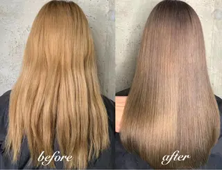 セミロング カラー youres hair 髪質改善＆ヘッドスパ日吉店所属・代表✩.*˚白井 美香のヘアスタイル