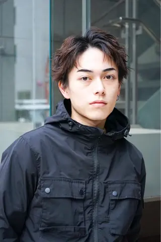 メンズ Bond Story りき カラーモデルのヘアスタイル