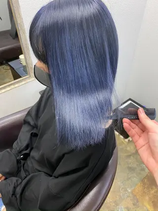 ミディアム カラー メンズ似合わせ🪞 副店長 kotoriのヘアスタイル