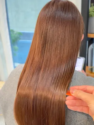 ロング カラー 美髪形成💎縮毛矯正 顔レイヤー松尾 幸樹のヘアスタイル