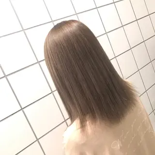 ミディアム ブリーチ/ケア カラー/KOICHIのヘアスタイル