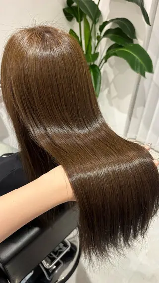 ロング カラー 🎀透明感× 赤み消し🎀正源のヘアスタイル