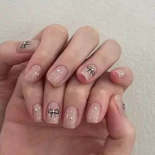 ネイル By moonネイル 🌷ワンホン/韓国風のネイルデザイン