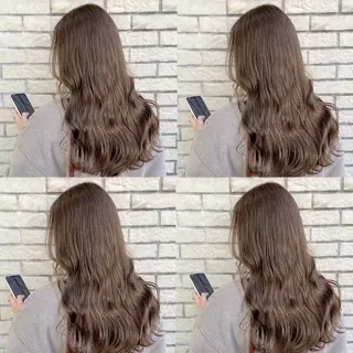 ロング カラー 成瀬スパイラル パーマ清水大隼のヘアスタイル