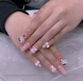 ネイル 長さだし専門店 M2　rikaのネイルデザイン