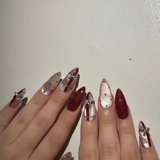 ネイル 直方市ネイルサロン minuitのネイルデザイン