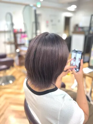ミディアム 🧊艶髪垢抜け担当 💗/けんすけ🪞のヘアスタイル