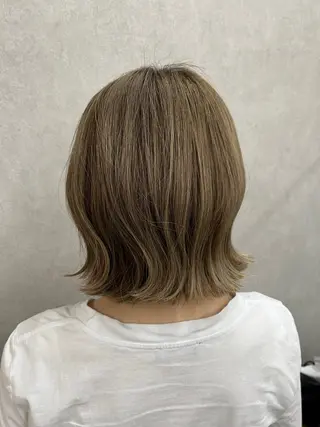 ミディアム カラー 大人女子&髪改善専門 Nobuフリーランスのヘアスタイル