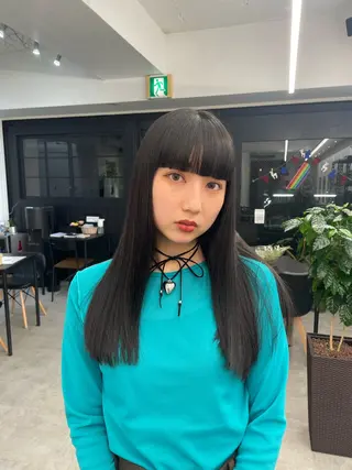セミロング カラー 川上拓真 ✂︎学芸大学のヘアスタイル