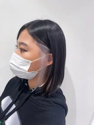 ミディアム カラー ハイトーン特化 川井優汰のヘアスタイル