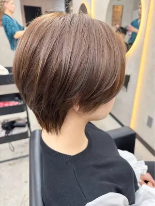 ショート カラー モテ💖愛され🫶 とわのヘアスタイル