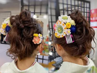 セミロング ヘアアレンジ fots. 愛美のエステ・リラクイメージ