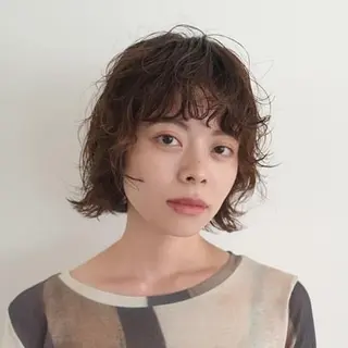 ショート RikO *. ショートヘア/パーマのヘアスタイル