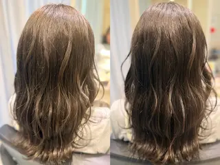 ミディアム カラー 艶髪✨　徳丸 瞭のヘアスタイル