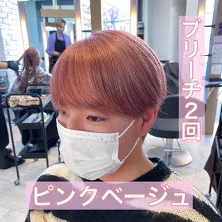 ショート カラー メンズ 鈴木/ニュアンス パーマ/メンズのヘアスタイル