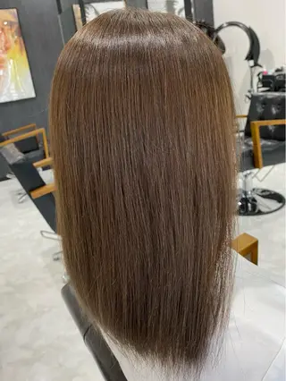 セミロング 透明感カラー🕊️✨ Mayu🦮🩶のヘアスタイル