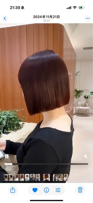 ショート カラー 田中航平/渋谷ボブ/ レイヤーボブのヘアスタイル