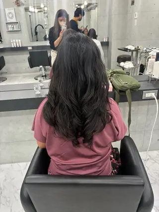 ロング パーマ Endearing 🌟銀座のヘアスタイル