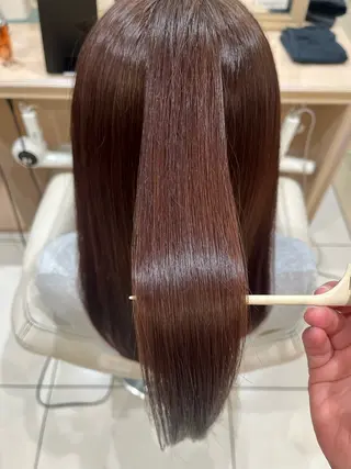 ロング 森 瑠海のヘアスタイル