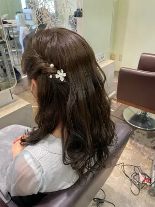 ヘアアレンジ 中村 碧のヘアスタイル