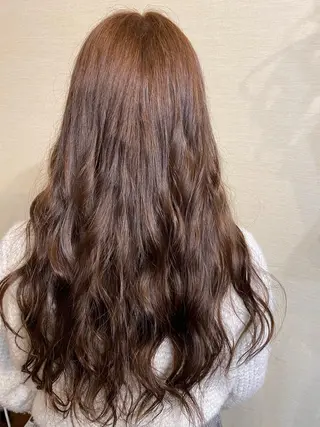 ロング カラー Tr　Spa Salon Careのヘアスタイル