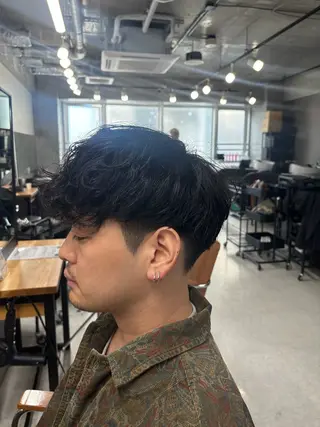 パーマ メンズ メンズパーマ特化 園田　楓莉のヘアスタイル