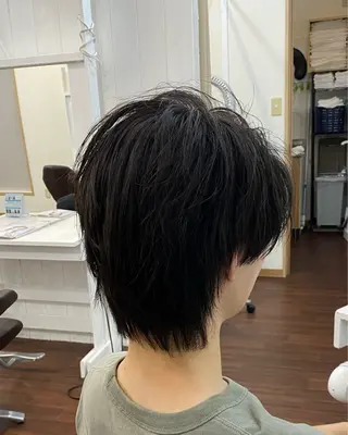 ショート メンズ 藤井 拓也のヘアスタイル