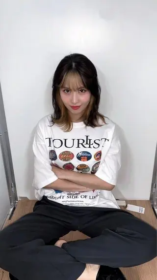 カラー 莉乃/縮毛矯正/髪質 改善/艶カラーのヘアスタイル