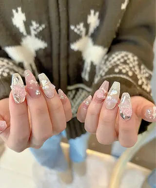 ネイル 波 なみのネイルデザイン