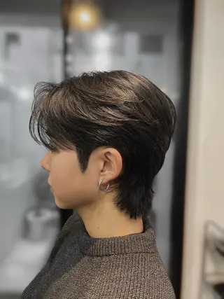 パーマ メンズ EXCIA表参道所属・原宿/表参道メンズ 曲がる縮毛矯正/福田のヘアスタイル