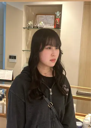ロング ヘアアレンジ 久野紗愛 【髪質改善　艶髪】のヘアスタイル