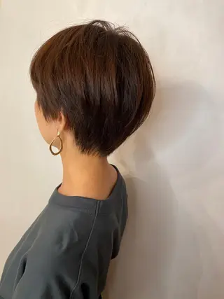 ショート 藤田 遼のヘアスタイル