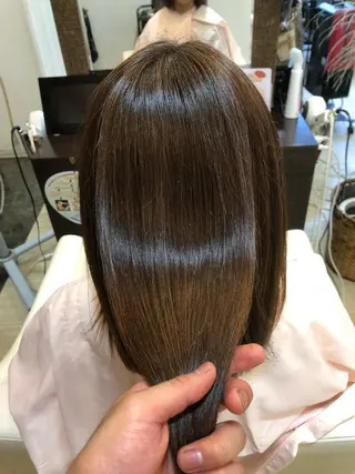 セミロング メンズパーマ 赤司 泰樹のヘアスタイル