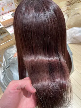 ミディアム カラー 美髪/髪質改善 川口凌弥のヘアスタイル