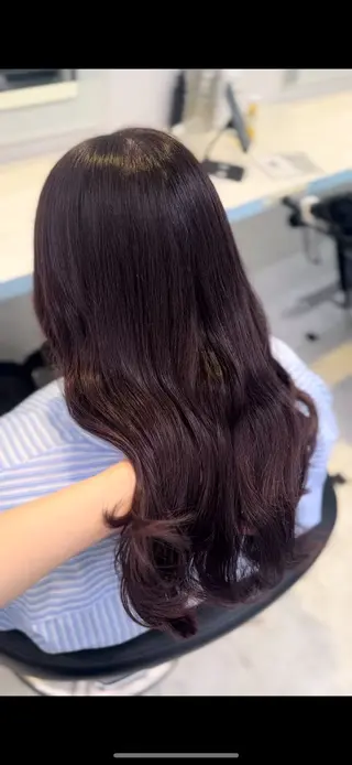 カラー ♥️暖色カラ ー♥️由夏のヘアスタイル