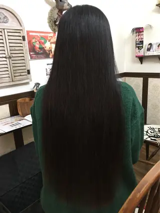 ロング 究極の艶髪! 艶神!大矢祥央のヘアスタイル