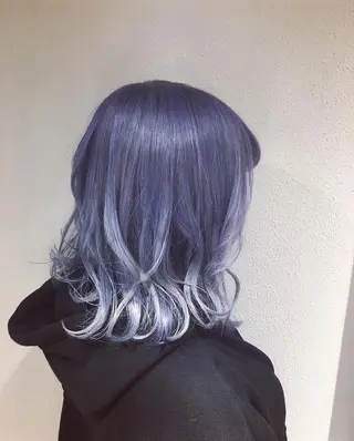 ミディアム カラー パーマ ヘアアレンジ メンズ キッズ ネイル マツエク・マツパ FABLE HAIR ファブル難波・心斎橋のヘアスタイル