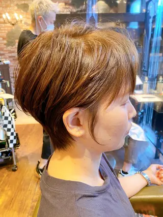 ショート 似合わせの達人🔥 石川就平のヘアスタイル
