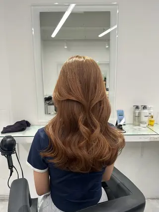 ロング ⋆.韓国hair⊹ みゆ໒꒱ིྀ༝⁺のヘアスタイル