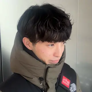 パーマ メンズ 【メンズ特化美容師】 RYO/梅田のヘアスタイル