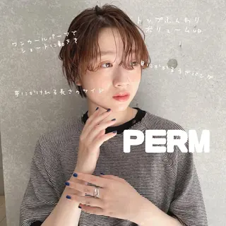 ショート レイヤー🧸ショート 🤎店長anju🪽のヘアスタイル
