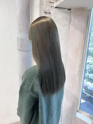 カラー ✨ブリーチなしカラー ×髪質改善✨松村 潤のヘアスタイル