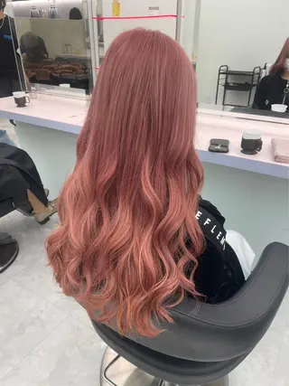 ロング カラー パーマ ヘアアレンジ メンズ 🤍透明感カラー🤍 似合わせ🤍AINEのヘアスタイル