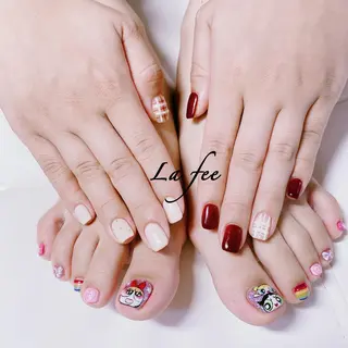 カラー ネイル La feeのネイルデザイン
