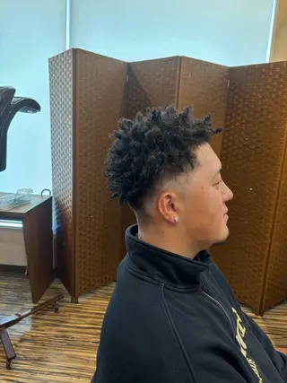 パーマ メンズ パーマ特化美容師 ナガイのヘアスタイル