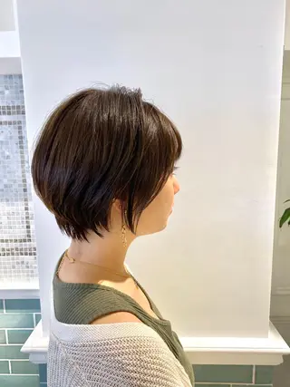 ショート 髪質改善レイヤー/ ボブたんの翔太のヘアスタイル