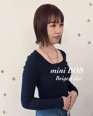 ショート カラー salon AKIRA所属・市川 千夏のヘアスタイル