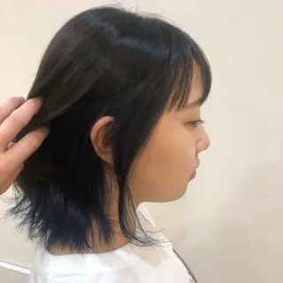 ミディアム カラー リリー /Men's/パーマのヘアスタイル